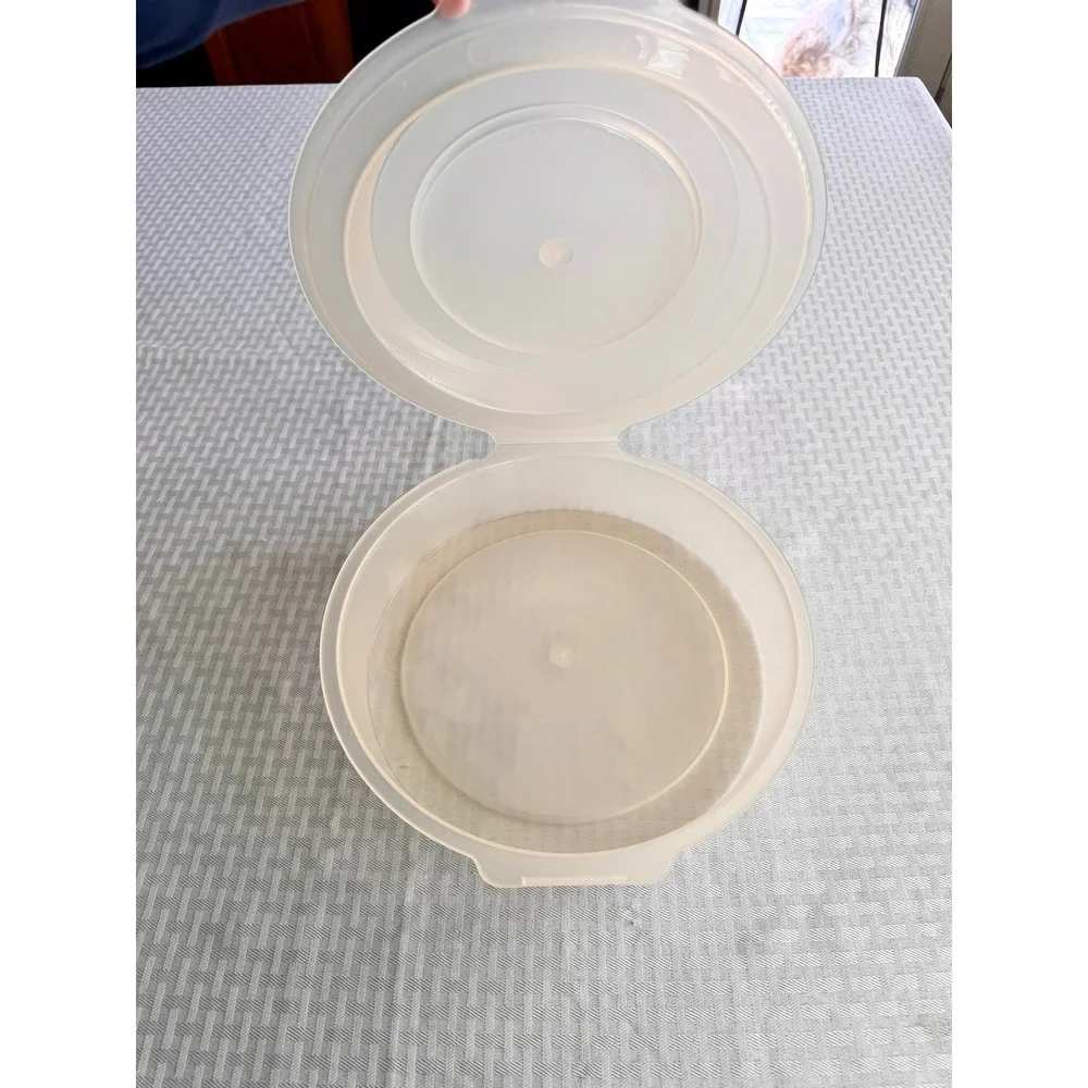 Vintage Tupperware Jel-Ring Mold Rubbermaid 2-Tier‎ Turntable Corning Ware Set